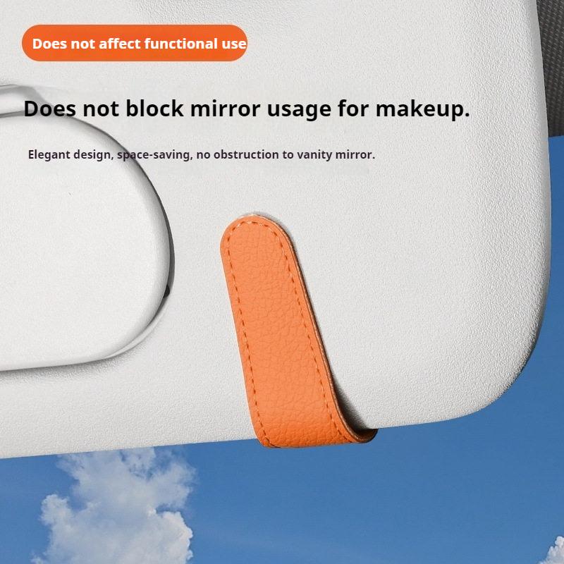 For BYD Ti7 Denza B5 B8 Fangchengbao Bao 5 Bao 8 Sun Visor Glasses Clip Magnetic Sunglasses Case No Drill