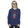 Disney Womens/Ladies The Aristocats Marie Love Peace Joy Sweatshirt