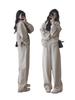Gatoer Hooded Jersey Sweatshirt and Top Long Sleeves and Perfect for or Stylish and Cute Size Women's Set, Pants, Commuting, School, Loungewear,
