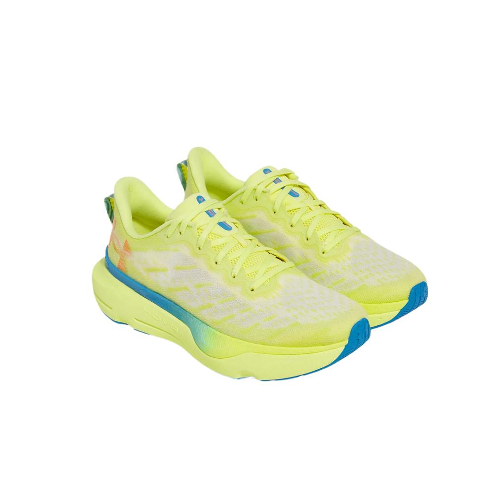Under Armour Infinite Pro Breeze Comfortable Fashion Trendy Versatile Mesh Low-Top Running Shoes Men sneaker Yellow 3027187-727