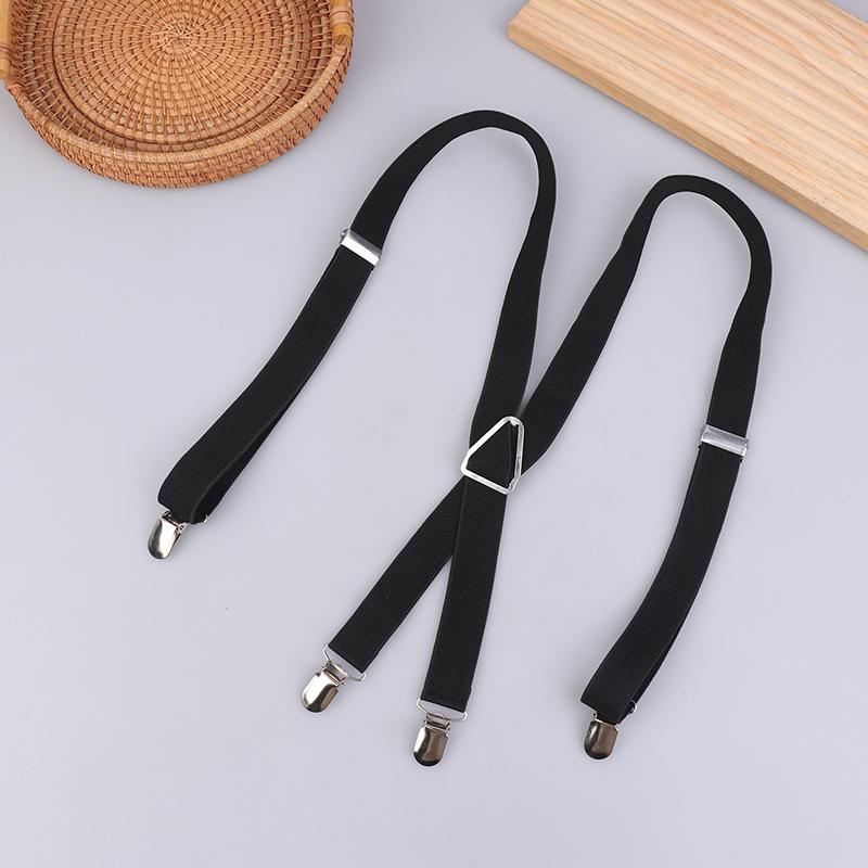 Elastic Adjustable Suspenders For Adults And Kids - Men Women Braces Suspender Set For Children Boys Girls Wedding Accessories
