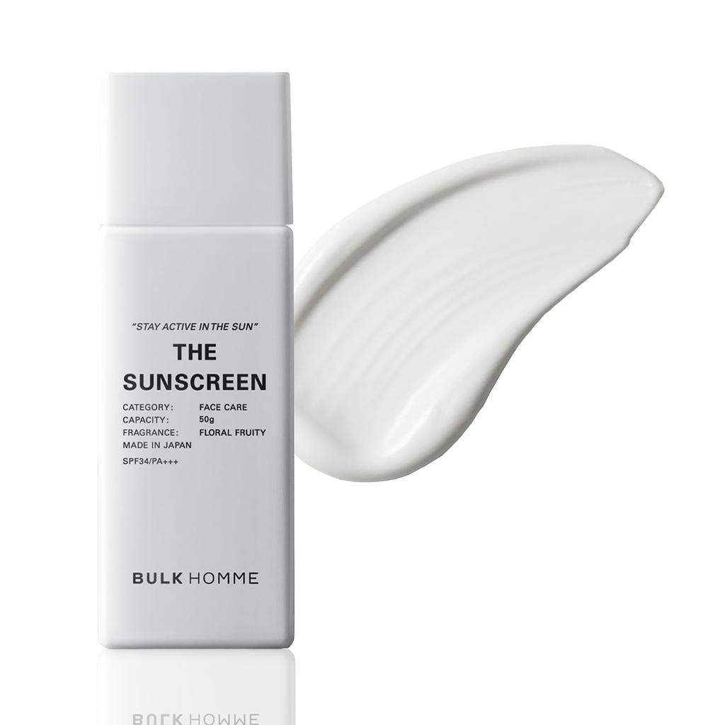 Bulk Homme Sunscreen Men 50g SPF34 PA+++ (2026 March Renewed Product)