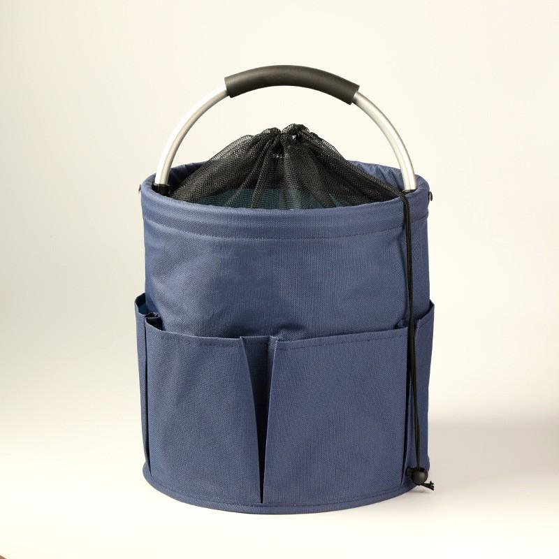 17L Multipurpose Storage Organizer Bag Foldable Picnic Tote for Outdoor Camping Grocery Shopping Home Cleaning Carry