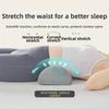Ergonomic Leg Pillow Removable Cover Knee Support Pillow Semi-Roll Knee Pillow  Orthopedic