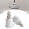 2Pcs E14 To E27 Converter Lamp Holder Easy Installation Lightweight Lighting Accessories