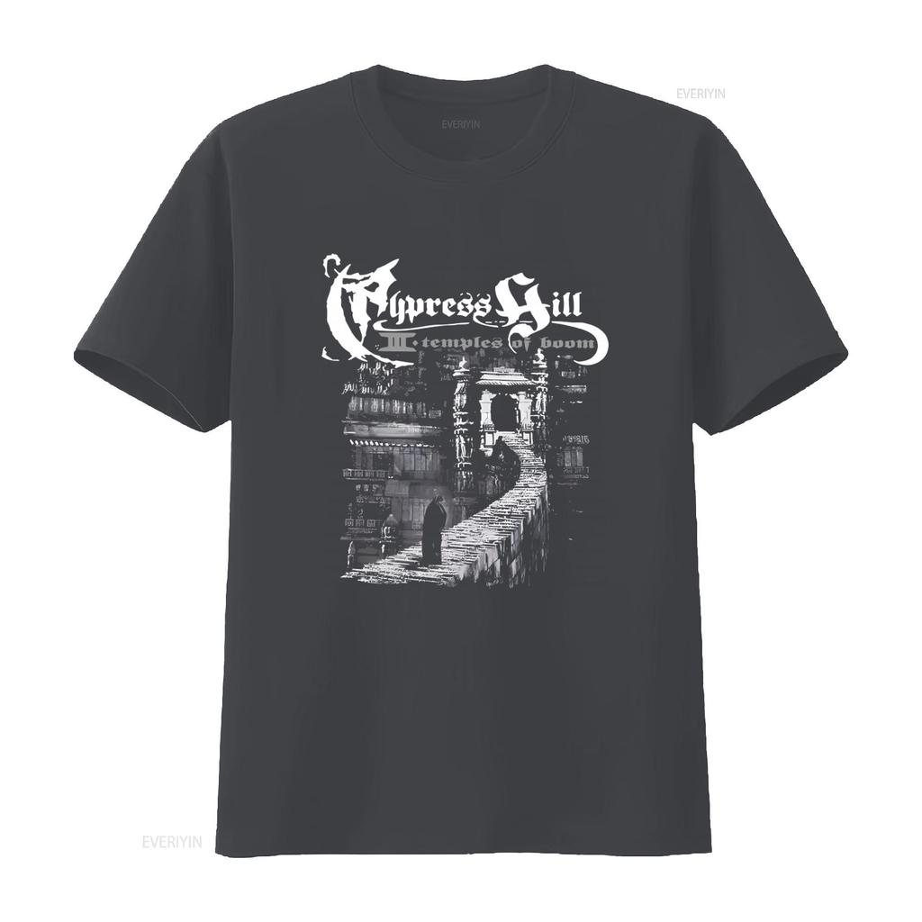 Cypress Hill Band Temples of Boom Print Cotton Black S 234XL T Shirt OH419 vintage Washed Unisex Slightly Casual fashion