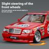 1/24 Scale Benz S W140 320SEL Modified Version Super Racing Car Alloy Metal Diecast Model Car Collecting Hobbies Ornaments