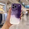 Ink Wash Nebula Star Gradient Wavy Edge Phone Case for iPhone 17 16 15 14 13 12 11 8 7 Plus Pro Max Galaxy Space