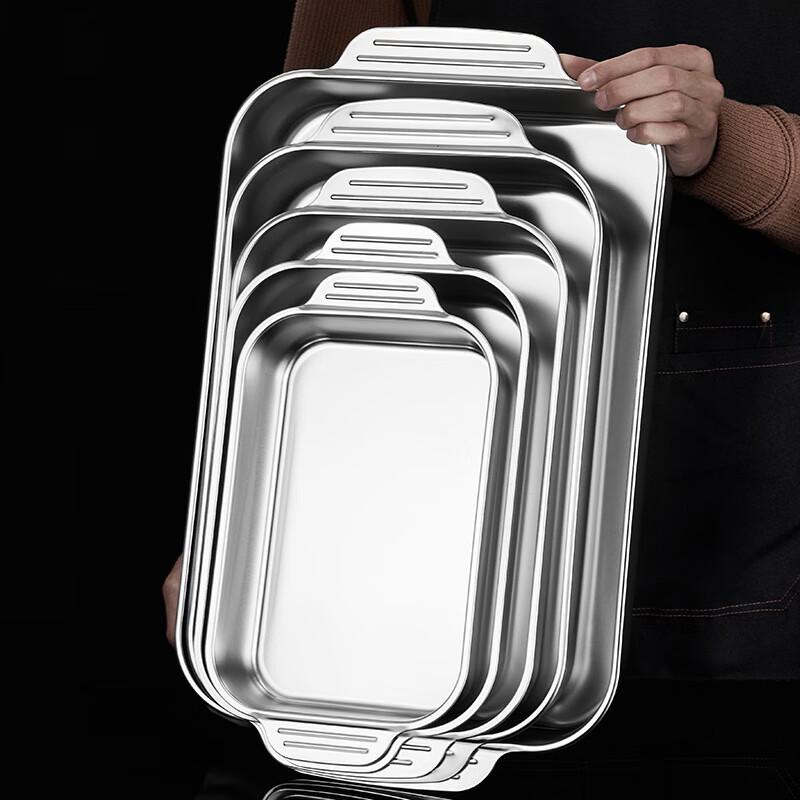 Stainless Steel Rectangular Roasting Pan