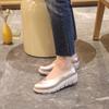 Fashion Women Fashion Wedge Heel Pumps 2025 Spring Summer Lightweight Platform Loafers Woman Soft Sole Comfort Casual Shoes Plus Size 42
