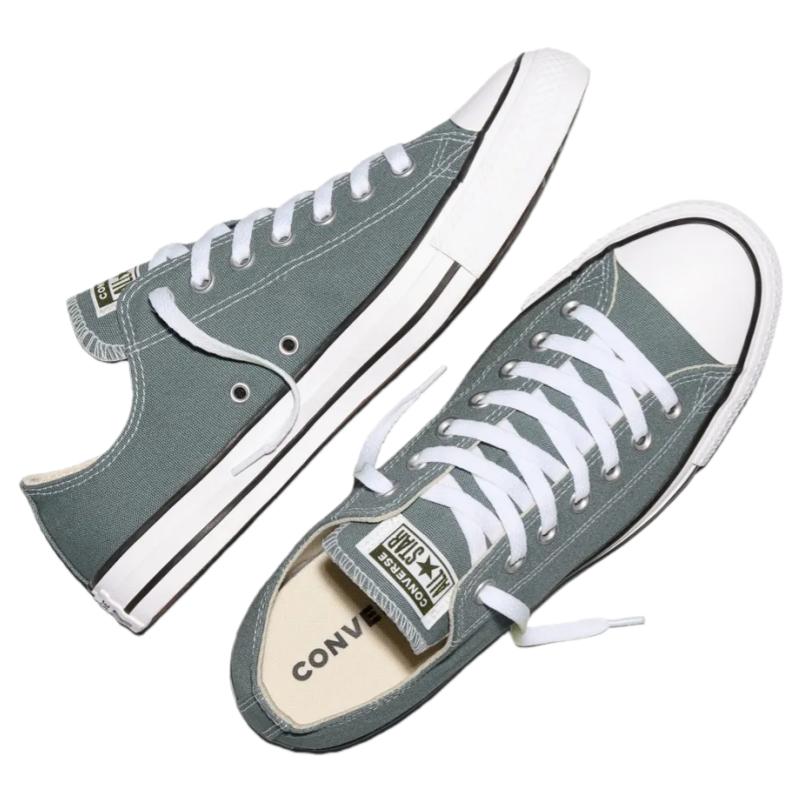 Converse Chuck Taylor All Star Bequeme Canvas-Schuhe Unisex-Sneaker Grau-Grün A15958C