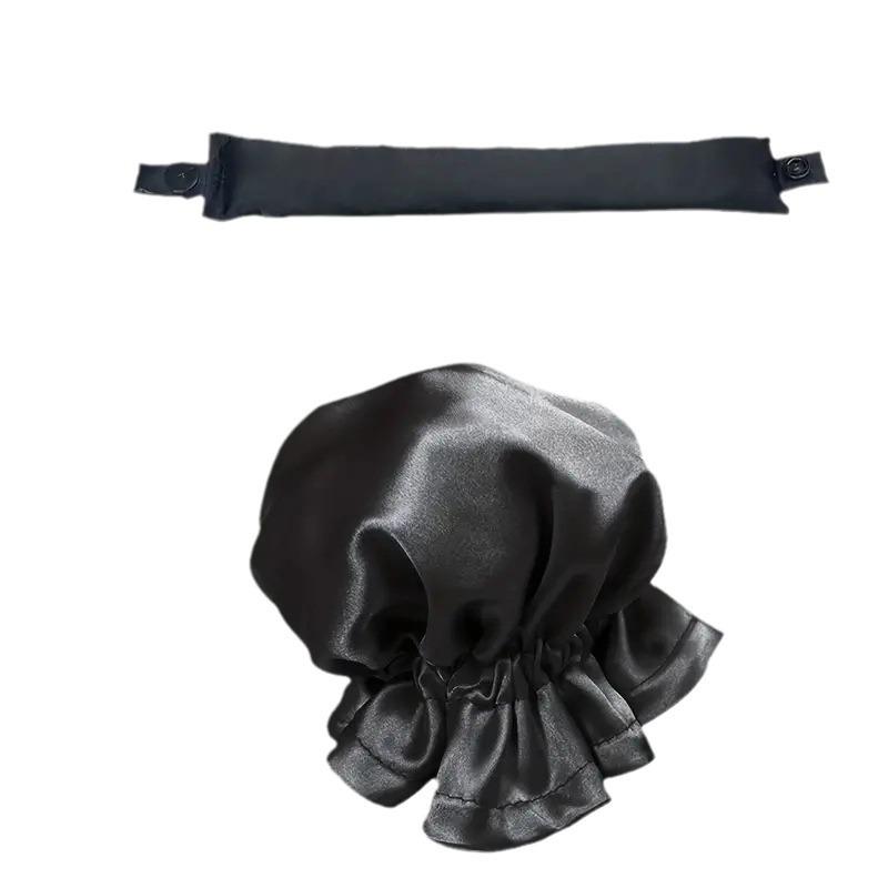TikTok Heatless Curling Rod & Cap Set for Effortless Large Waves While Sleeping
