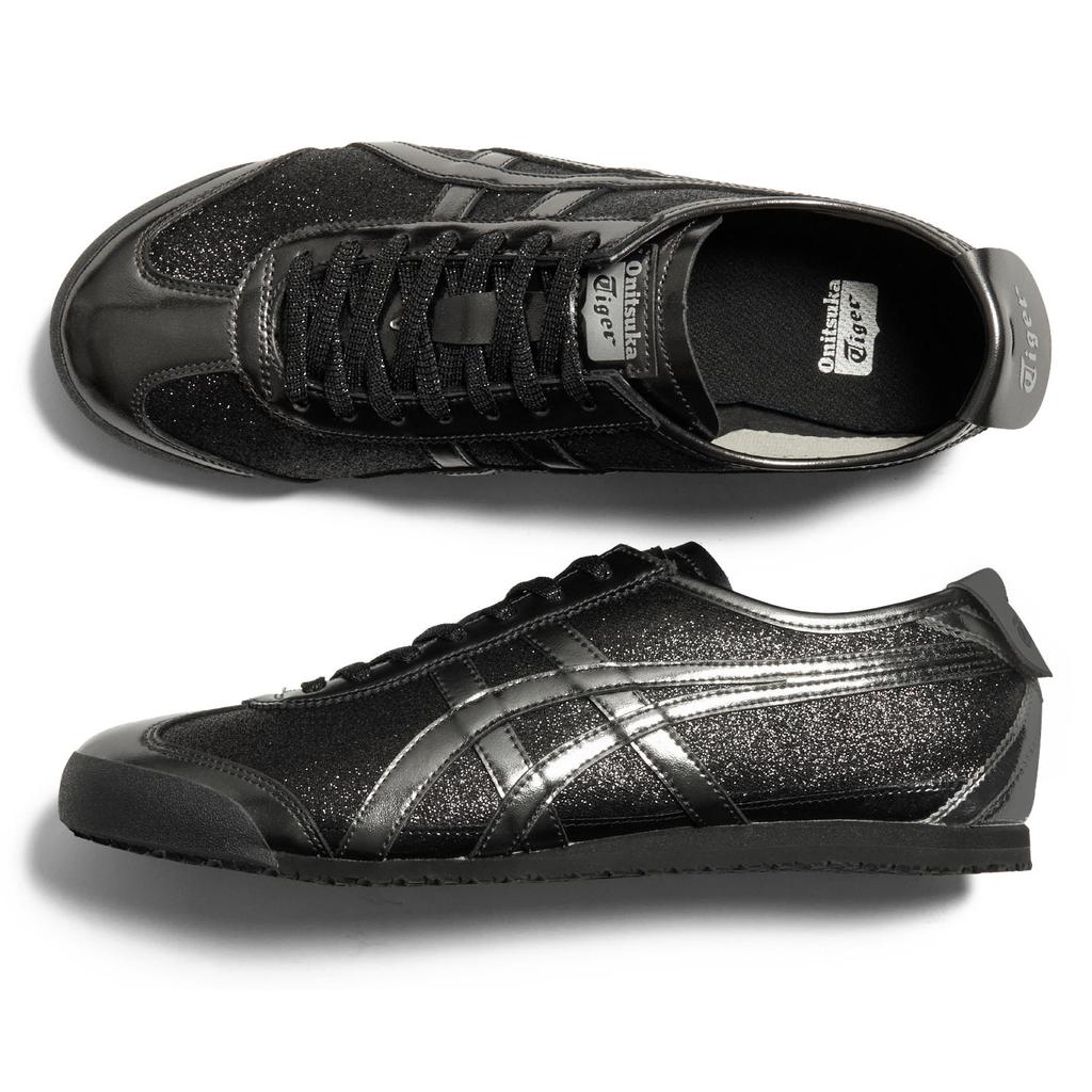 ONITSUKA TIGER Mexico 66 Glitter Pack Black Gunmetal