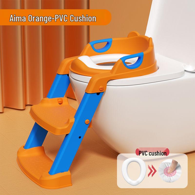 Children's Toilet Training Seat with Ladder and Footstool
