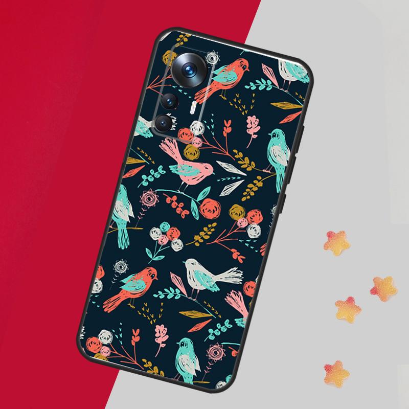Birds Flock Case For Xiaomi 15 Ultra 13 14 11T 12T 13T 14T Pro Cover For POCO F7 F6 F5 X3 X5 X6 X7 Pro