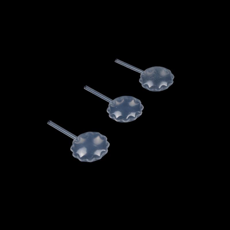Jam Dropper, Heart-Shaped Strip, Long Strip, Flat Round 4Ml Cake Room Cream Straw For Baking Jam Dropper