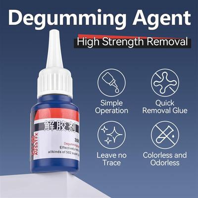 30Ml Adhesive Remover Applicable Materials Include Nail Free Glue, UV Adhesive, Quick Drying Adhesive, 502 Glue