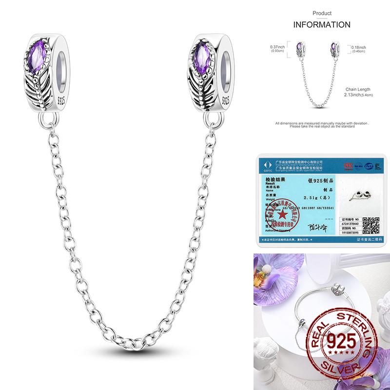 Animaux Animaux de compagnie Perles Cuivre Violet Mystique Serpent Dragon Papillon Hibou Chaînes de sécurité Breloques Bijoux pour femmes Cadeau DIY