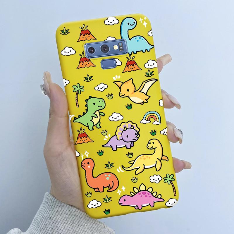 

For Samsung Note 9 Phone Case SM-N960F Butterfly flowers girl new design Soft Silicone TPU Back Housing for Galaxy Note9 Covers Samsung Note 9