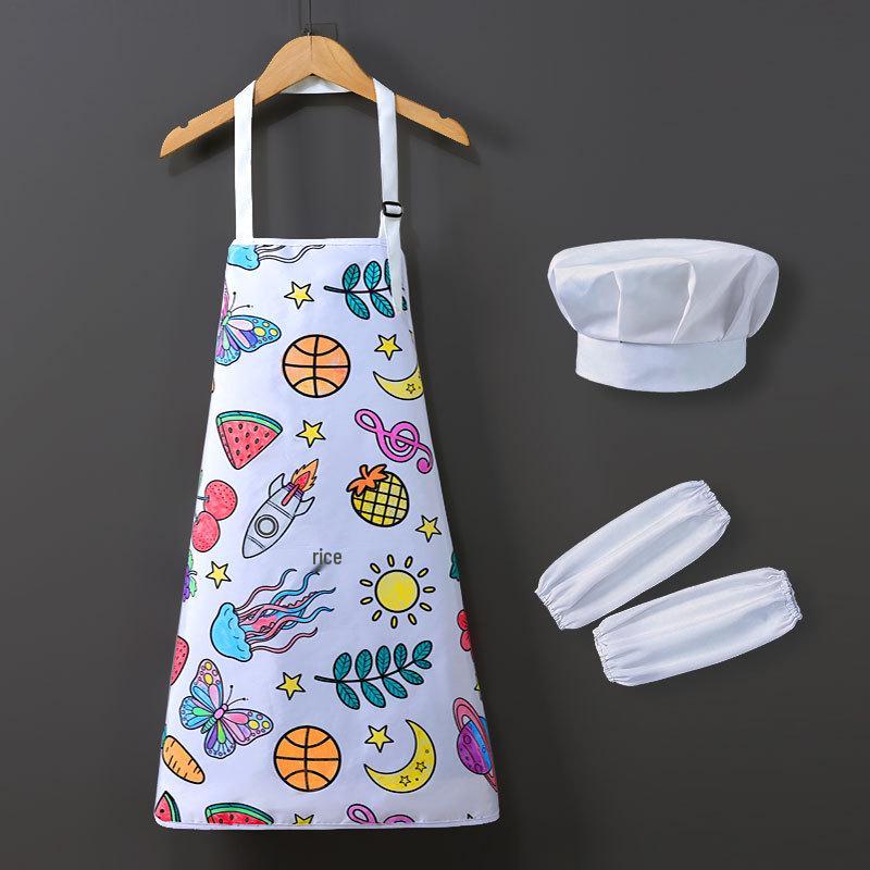 Handmade Waterproof Kids' Apron - Ideal Children's Day Gift for Art and Craft Activities in Kindergarten