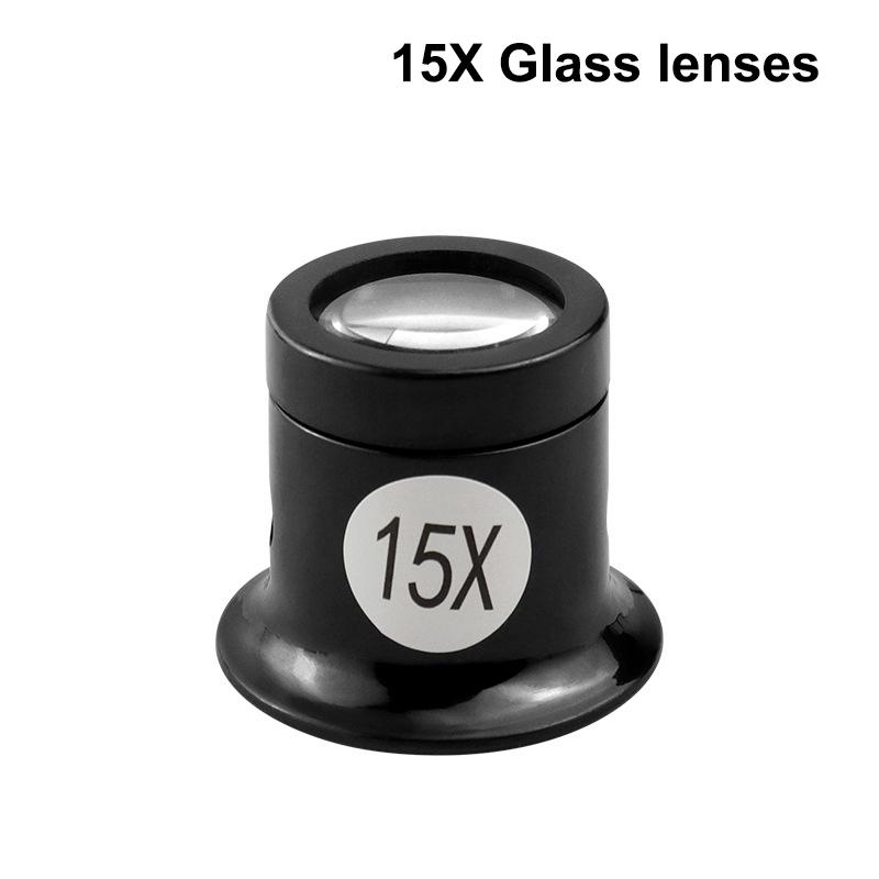 5/10/15/20X Magnifying Glass For Watch Jewelry Appraisal Repair Tool Magnifying Tools Watchmaker Service Tools