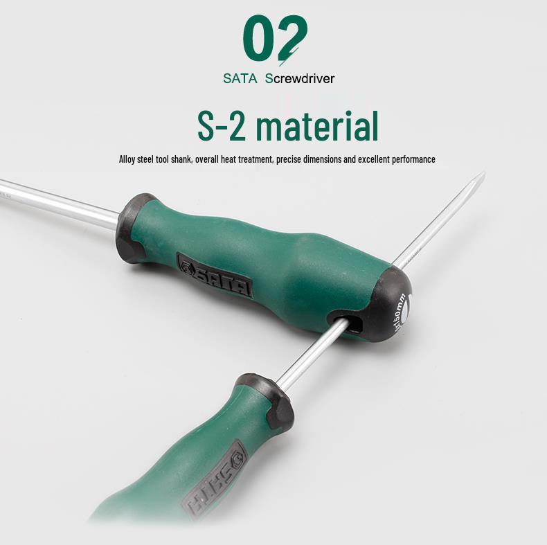 Sata T-Series Flathead Screwdriver (63402-63417) Tool