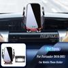 For Toyota Fortuner 2016- Car Wireless Charger Auto Mount Phone Holder Adjustable GPS Navigation Bracket Car Accessories