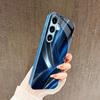 High-end Business style PhoneCase for Samsung Galaxy S26 S25 S24 S23 S22 FE Ultra Plus Built-in glass feel bare machine Men