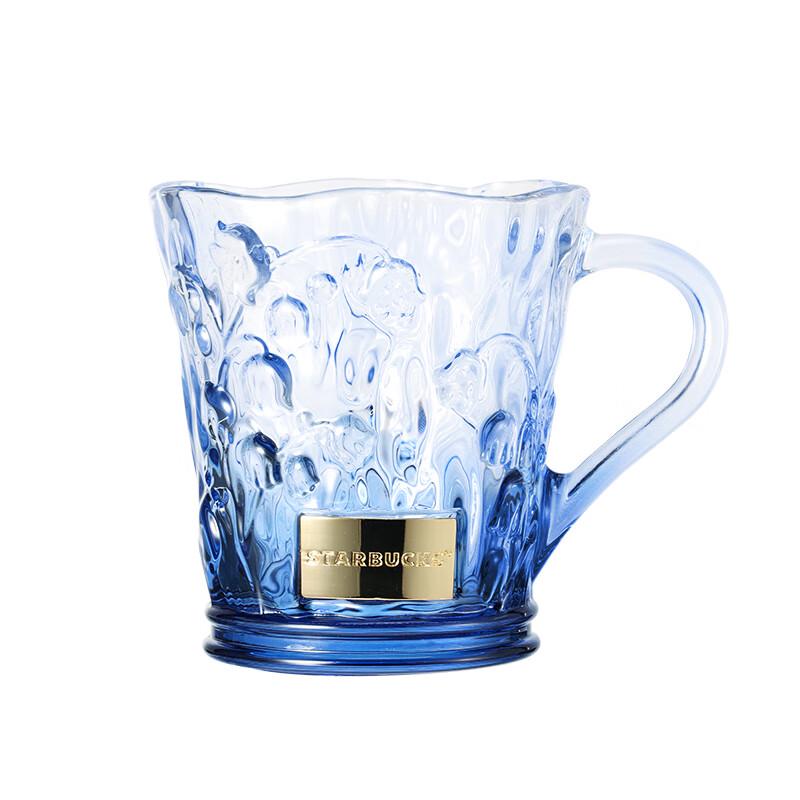 Starbucks Dark Green Goddess Nameplate Glass Cup 400ml