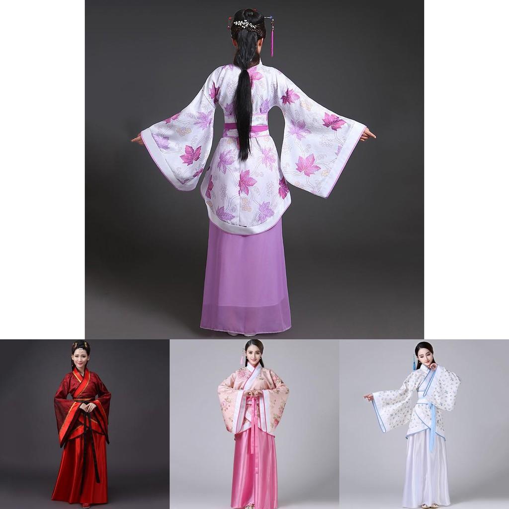 Breathtaking Tang Dynasty Dress For Women With Perfect Stitches In Vibrant Colors