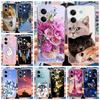 Funda para Xiaomi Redmi Note 13 Pro Plus Funda Pintada de Lujo Funda de Silicona Transparente para Teléfono Para Redmi Note 13 Pro Note13 5G Carcasa Blanda