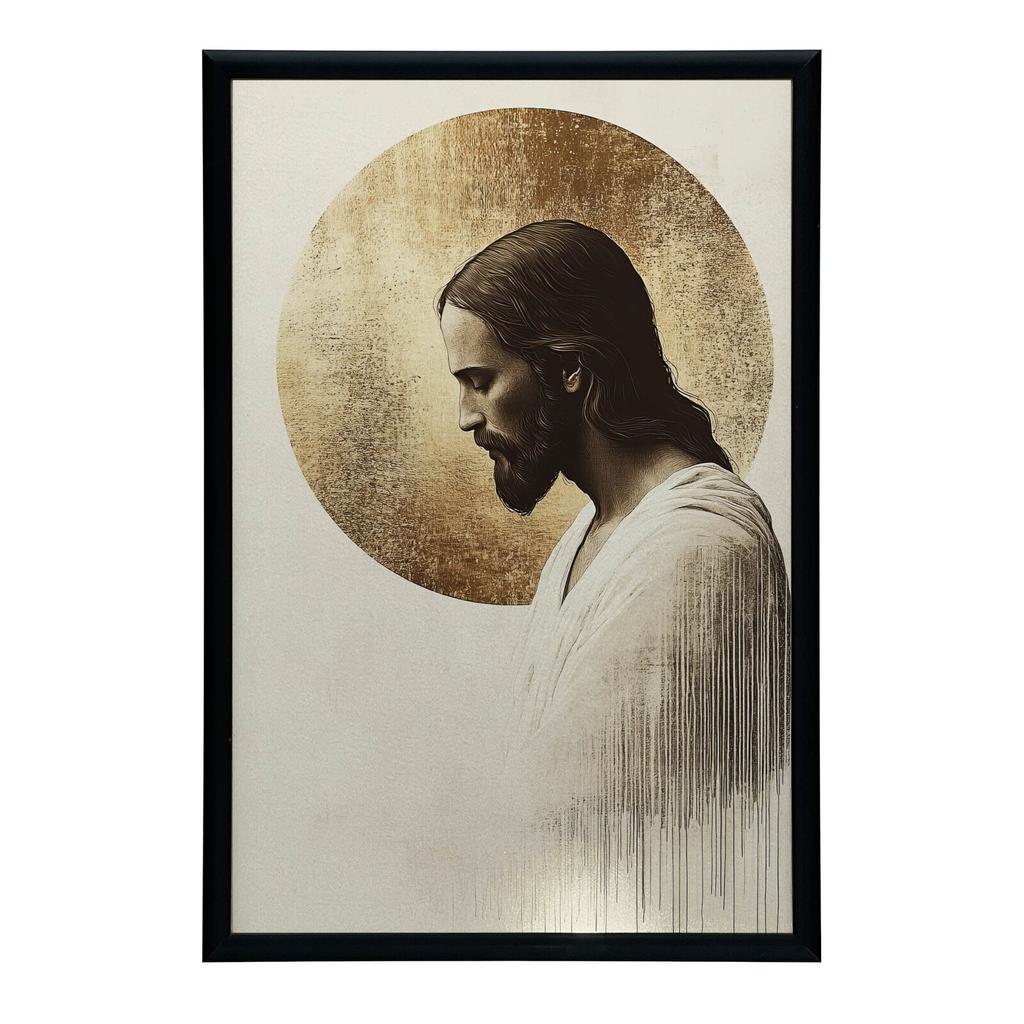 Divine Simplicity Divine Simplicity, 50X70 Cm, Black Aluminum Frame, 230 Gsm Matte Paper