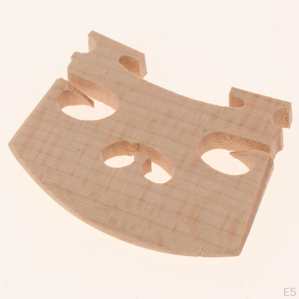 Wooden Violin Bridge Available /4,3/4,1/4,1/2,1/8 Solid Wood