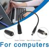 For Dell Laptop DC Power Charge Converter Adapter Cable Cord 7.4*5.0 To 4.5*3.0 Mm Female Round Mouth With Needle Dropshipping