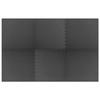 VidaXL Tapis de sol 6 pcs 2,16 Mousse EVA Noir 92461