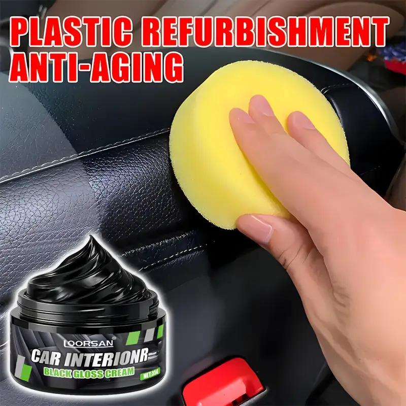Multi Functional Car Interior Renovation Cream - Restore Gloss - Repair Scratches - Suitable for All Car Models - Long-lasting
