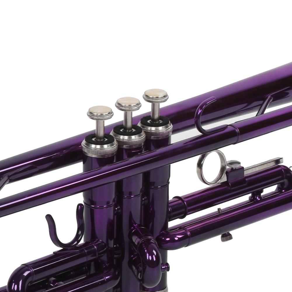 Trompete Bb Trompete Set Si Bemol Latão Substituição Acessórios de Instrumentos Musicais com Bolsa de Armazenamento Set de Trompete Substituição de Trompete