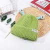 Big Head Funny Knitted Hat Cute Frog Wool Hat Women Autumn and Winter Warm Hat Women New Cold Hat