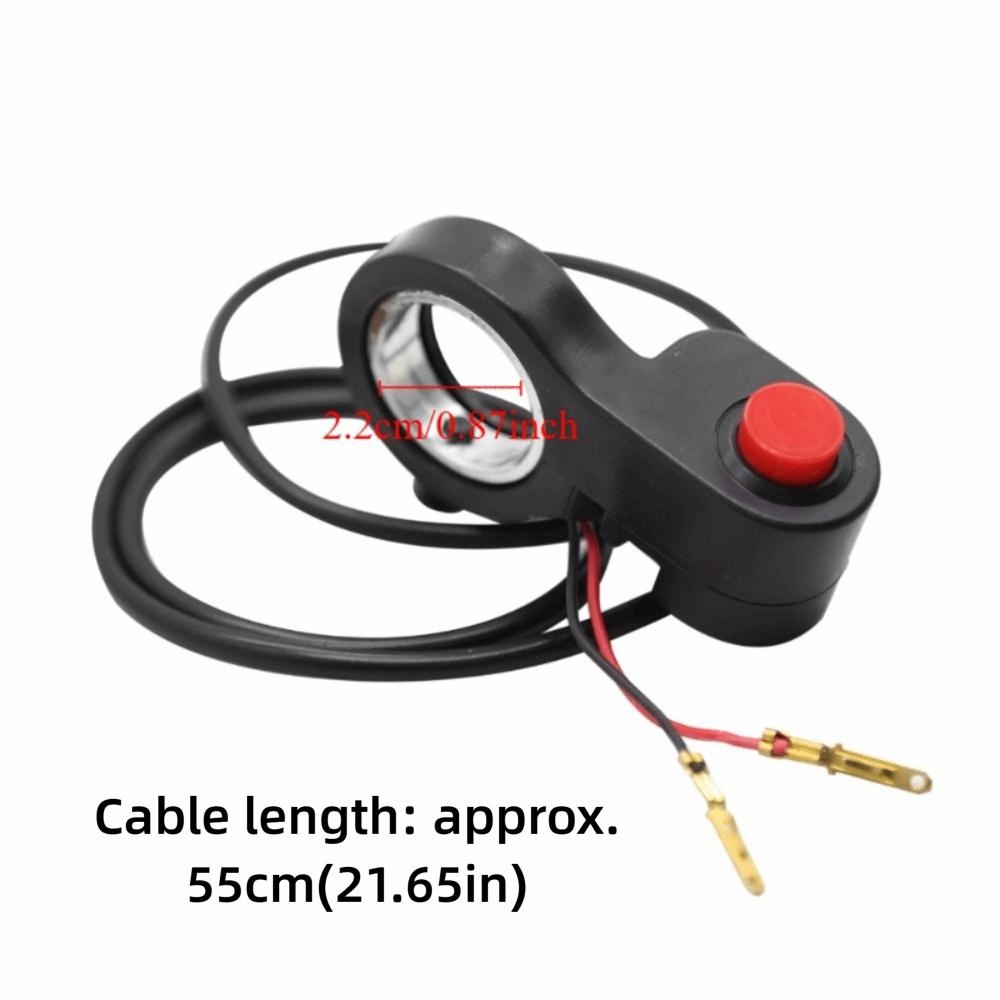 55cm Cable Motorcycle Handlebar Switch 7 /8 Inch Horn Start Switch Horn Starter Switch  Dirt Bike