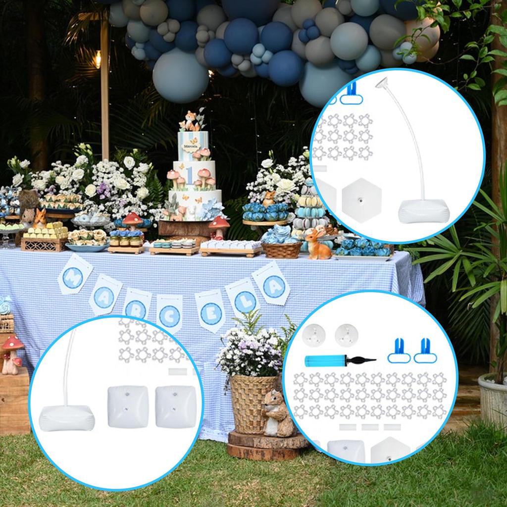 Balloon Arch Kit 8.2ft and 5ft Frame for Garden Lawn Event