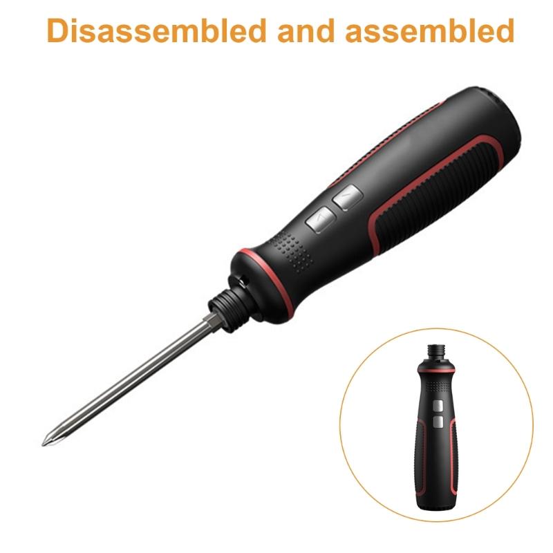 Electric Screwdriver Set 41 in 1 Cordless Screwdriver LED Shadowless Lighting Rechargeable for Household Repair