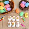 Easter Egg Diy Children'S Hand-Painted Rabbit Chick Simulation Egg Set Graffiti Resurrection Egg Toy