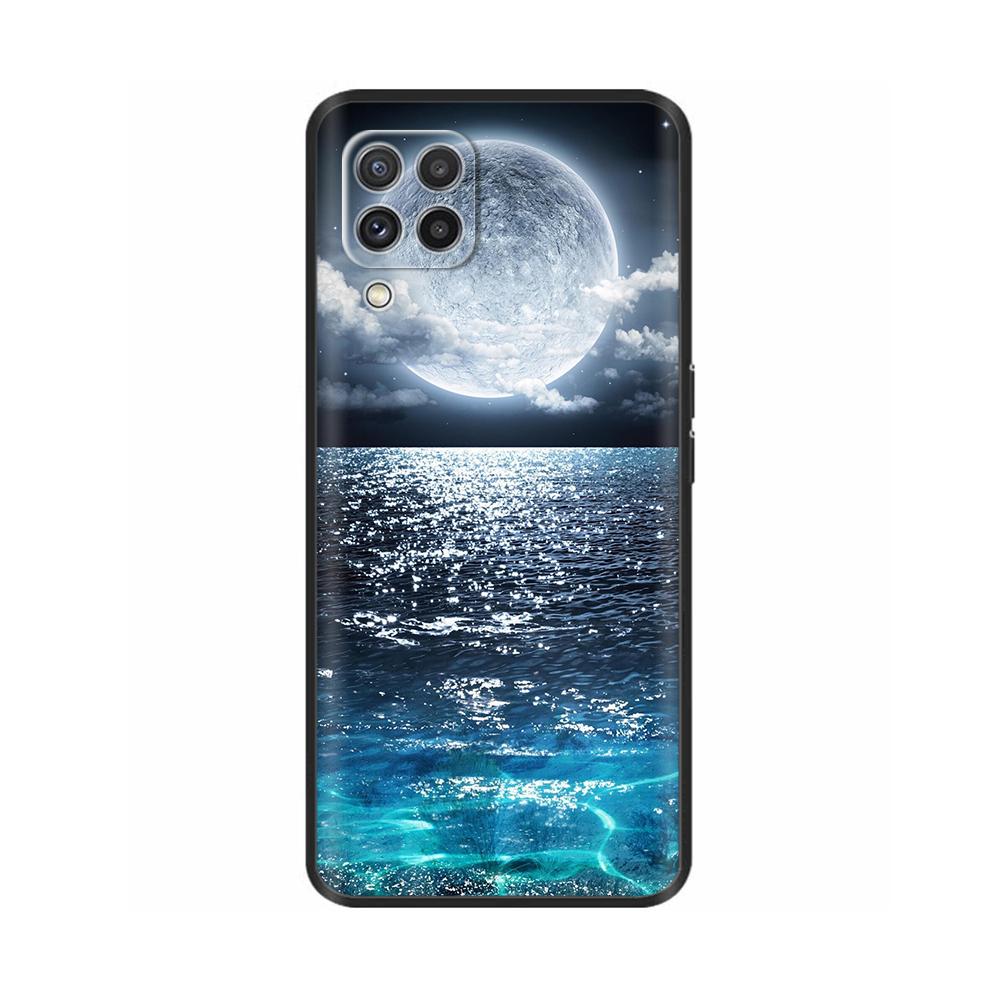Per Samsung Galaxy A12 Custodia Verniciata Morbido Silicone Liquido Protezione Fotocamera Copri Telefono Per Samsung M12 F12 A 12 Galaxy M12 Fundas