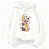 Happy Cat Lover Design Y2k Hooded Kids Children's Sweatshirt Cute Hoody for Boys Girls Autumn Winter Casual Hoodies