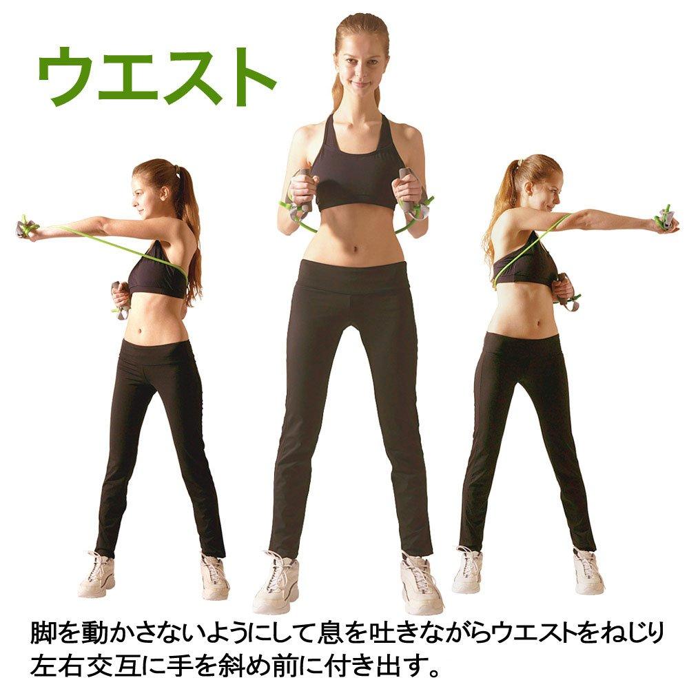 Training Tube Fitness Tube Soft with Handle La-VIE