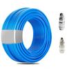 8mm   Hose and 2 Fittings High Pressure Flexible Tubing for Pneumatic System Fluid Transfer 20M Length