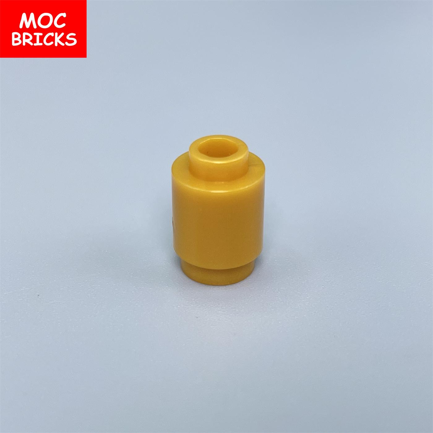 

10 шт. Кубики MOC Круглий кубик 1x1 Прозорий Чистий 3062 18860 30068 Навчальні Будівельні Блоки Іграшки Подарунки для Дітей