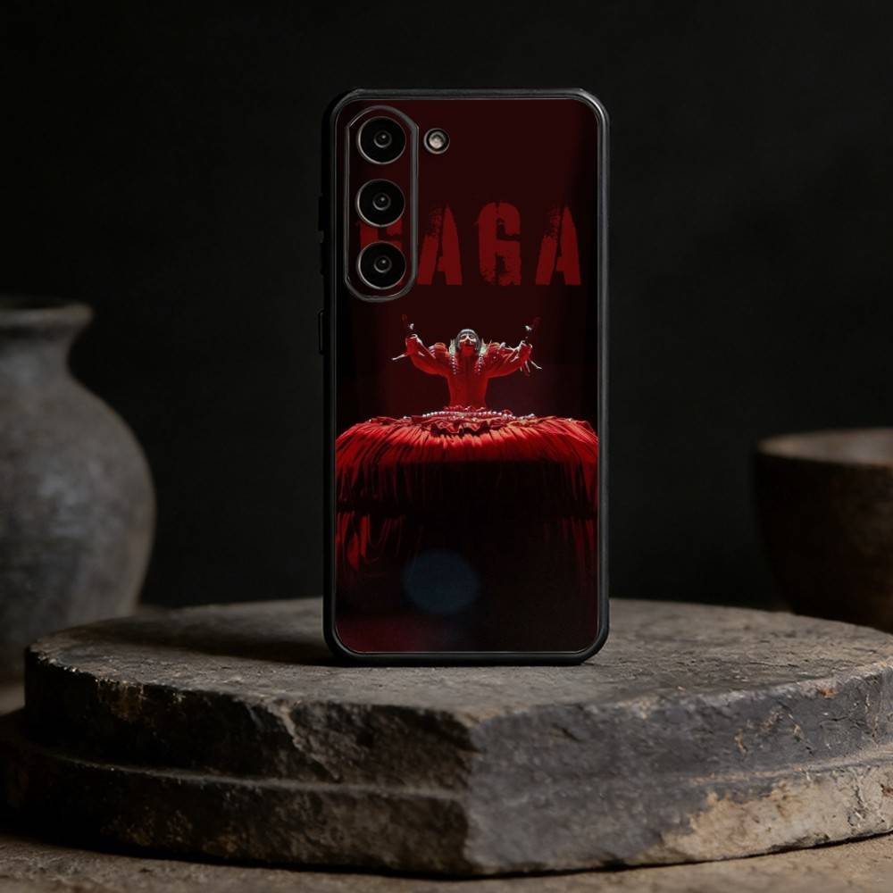 Чехол для телефона L-LADY GAGA MAYHEM для Samsung Galaxy A91,80,73,72 ,71,53,52,32 ,31,22,21s,20, Мягкий черный чехол Samsung a11