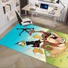1pc Looney Tunes,Daffy Duck,Tasmanian Devil Office Carpet Soft Polyester Entrance Carpet Washable Non-slip Machine Washable Indoor Carpet Ta