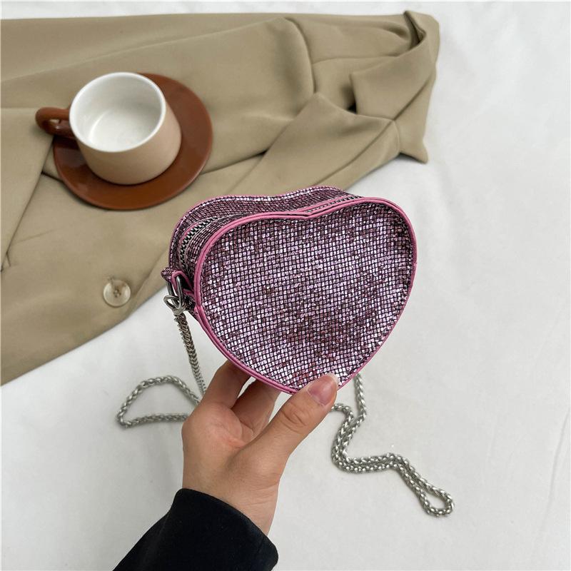 

Повседневная сумка-цепочка на одно плечо Love Crossbody, модная простая летняя новая простая популярная маленькая сумка для женщин